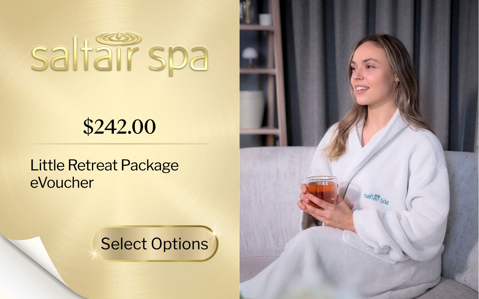 Saltair Little Retreat Package eVoucher