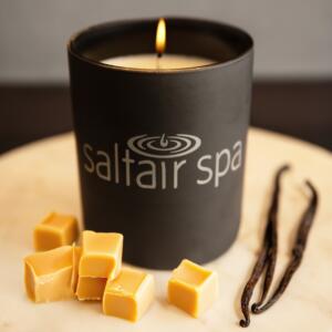 Saltair Spa Candles Caramel & Vanilla Bean