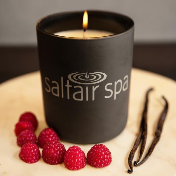 Saltair Spa Candles Raspberry & Vanilla Bean