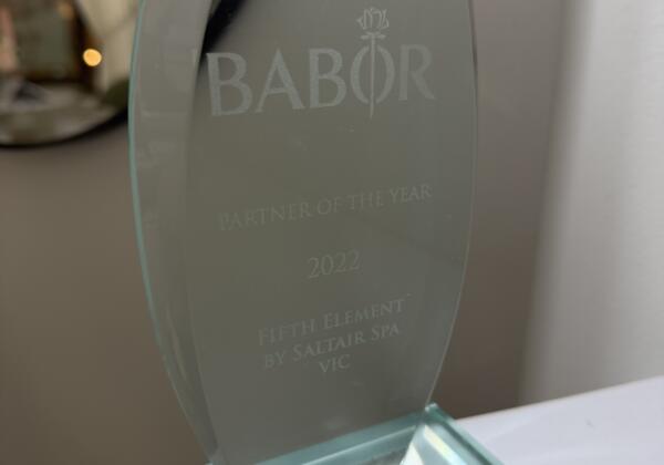 Babor Partner Of The Year 2022 Fifth Element By Saltair Spa