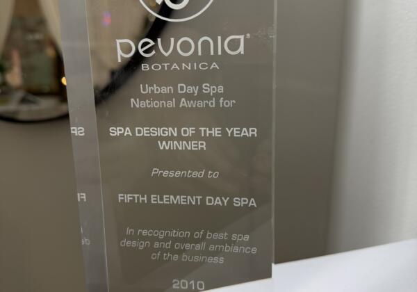 Pevonia Spa Design Of The Year 2010 Fifth Element