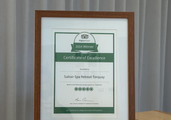Tripadvisors Saltair 2014 Award