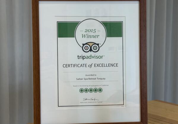 Tripadvisors Saltair 2015 Award