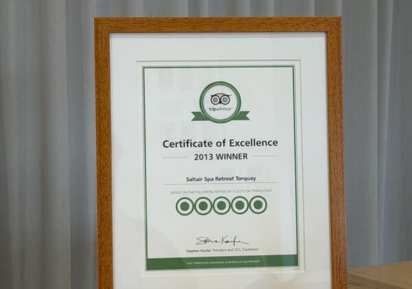 Tripadvisors Saltiar 2013 Award